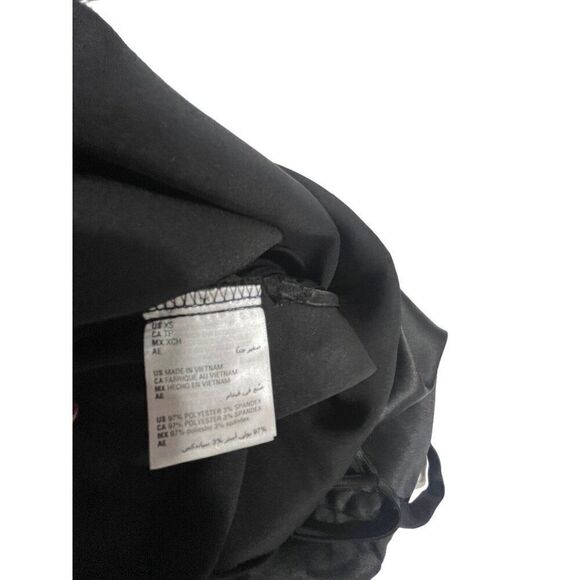 INC International Concepts Side Slit Slip Dress, Black, XS - Picture 7 of 10